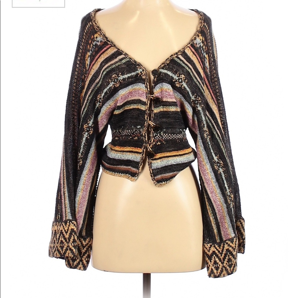 Free People bohemian cardi SZ. S